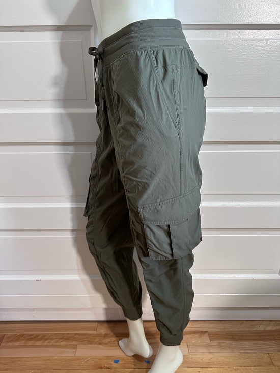 lululemon athletica Pants - Lululemon Dance Studio Relaxed-Fit Mid-Rise Cargo Jogger Size M Army Green $128